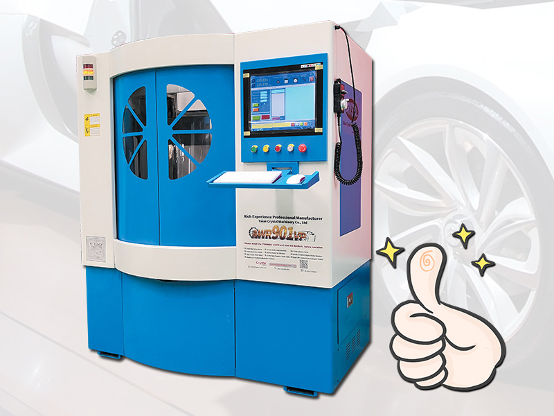 Crystal is your trusted manufacturer of wheel repair machine