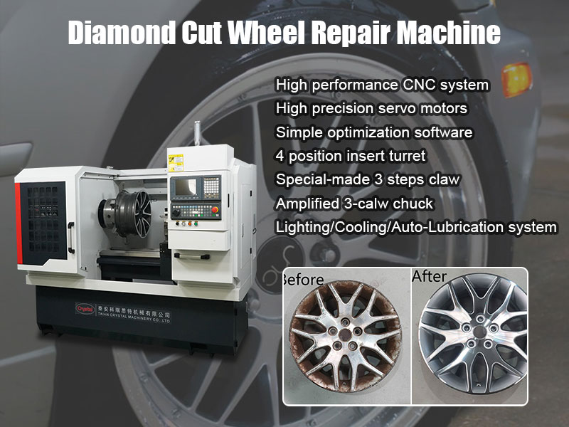 Crystal wheel repair machine provide the most powerful support