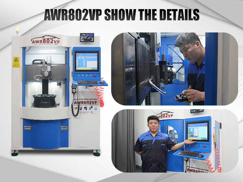 How to maintain our cnc wheel repair machine