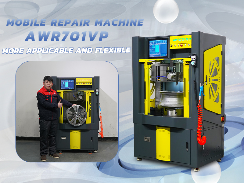 Mobile wheel repair machine helps you expand business scope