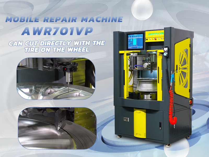 Mobile wheel repair machine helps you expand business scope