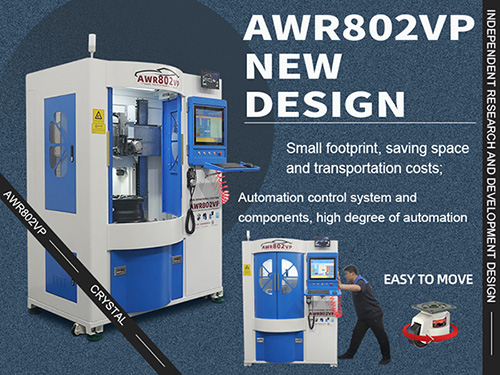 New vertical wheel repair machine AWR802VP is coming