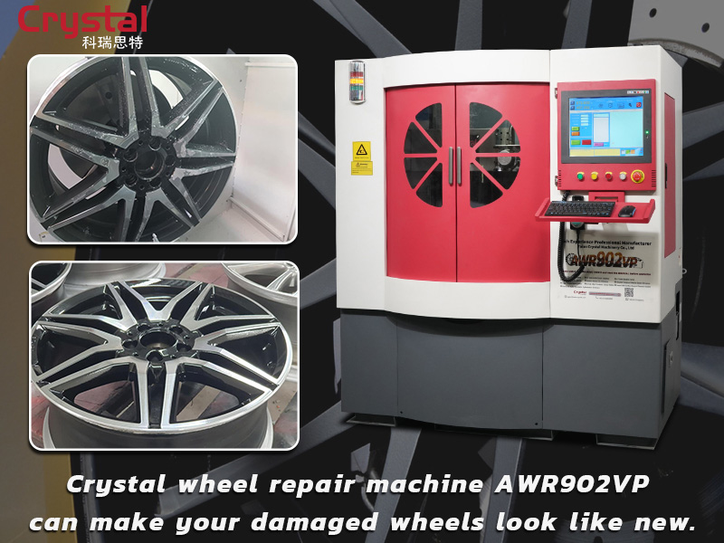 Professional wheel repair machine in China