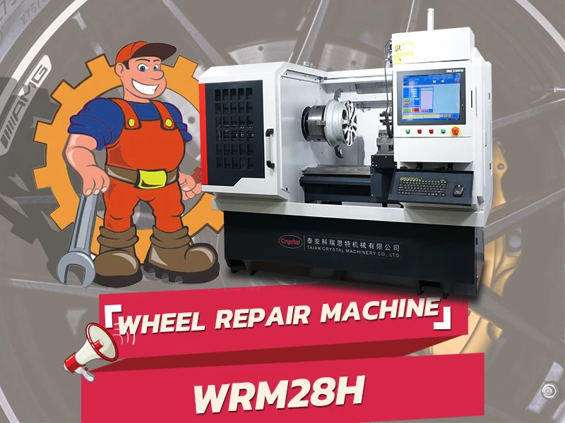 Should alloy wheels be repaired on wheel repair machine
