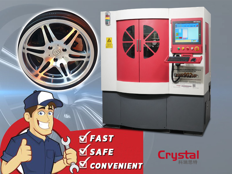 The most powerful wheel repair machine supplier Crystal