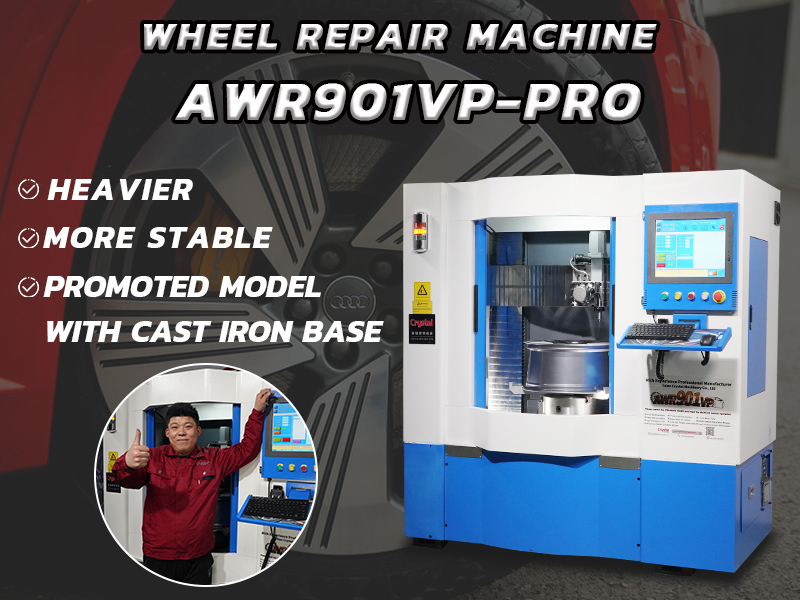 The wheel repair machine make your car instantly recognizable and unique