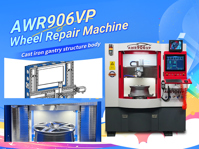 Upgrade your wheel repair business with advanced wheel repair machine