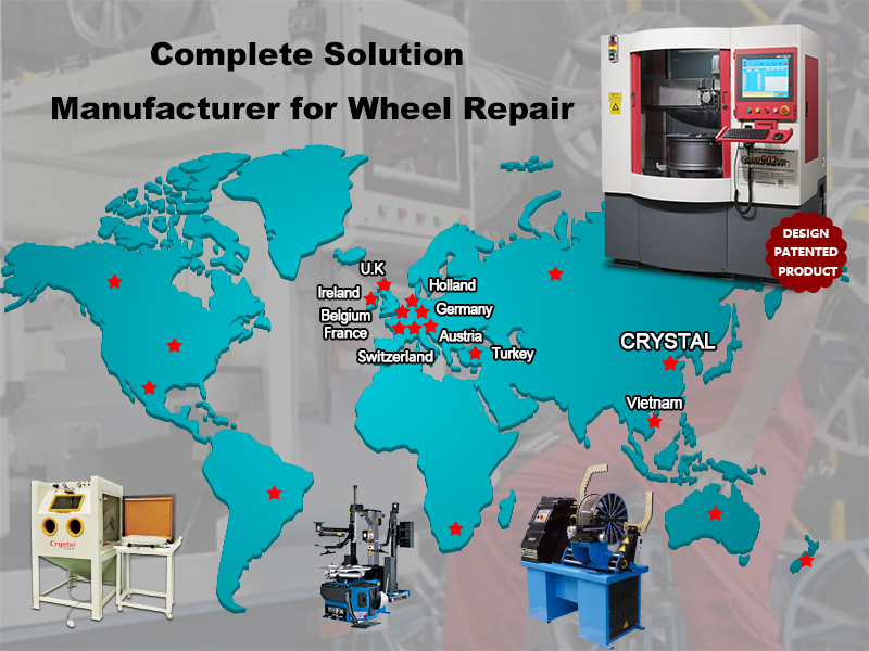 We put craftsmanship into every wheel repair machine