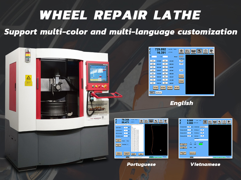 What is the most advanced wheel repair machine