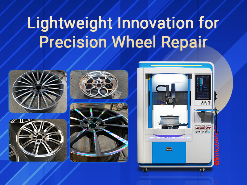 What practical benefits can a wheel repair machine bring to a shop