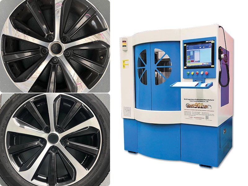 What wheels can be repaired by crystal automatic wheel repair machine