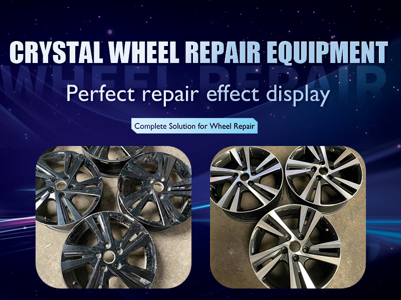 Wheel repair machine a cost effective solution