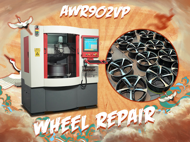 Wheel repair machine adds value to your car