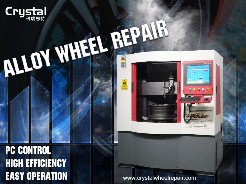 Wheel repair machine brings success for your rim repair business