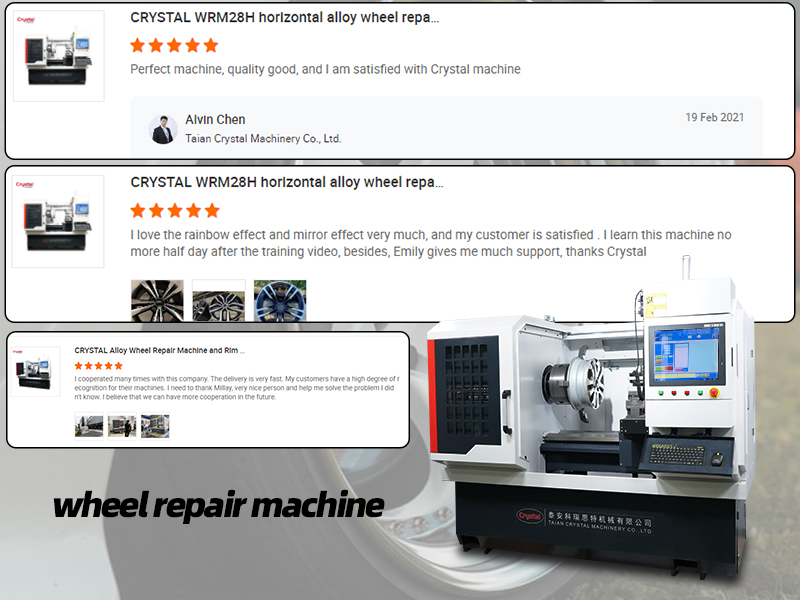 Wheel repair machine ensures your safety