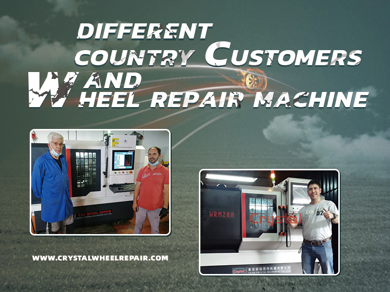 Wheel repair machine feedback from customers