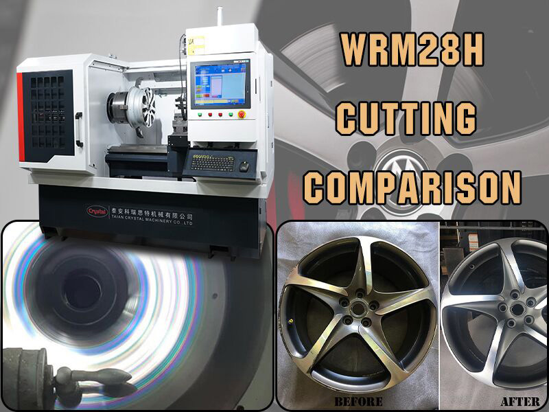 Wheel repair machine gives you a best diamond cut wheels