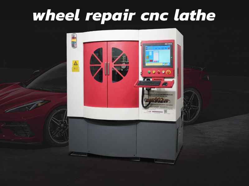 Wheel repair machine gives you a new wheel
