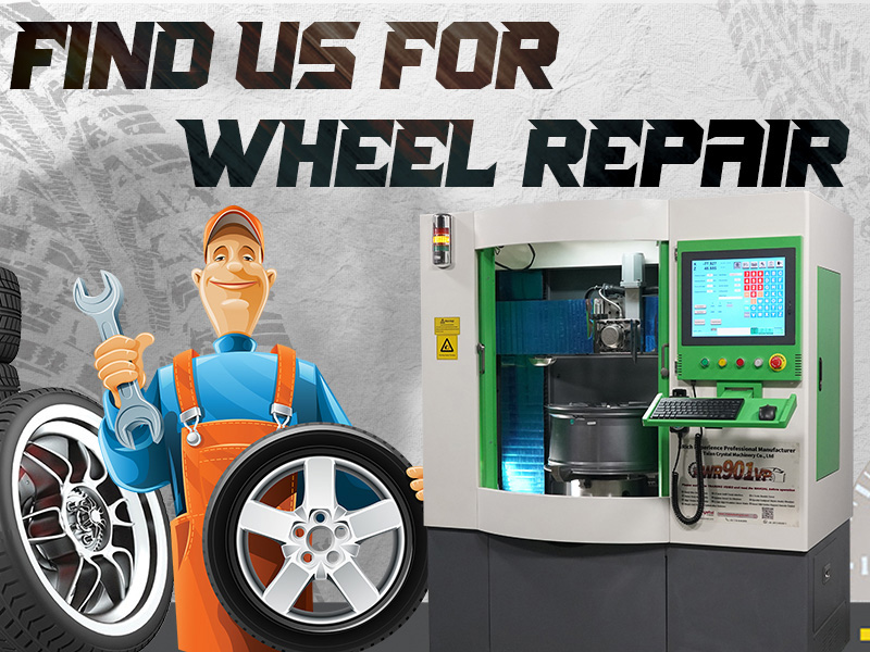 Wheel repair machine has become a popular trend