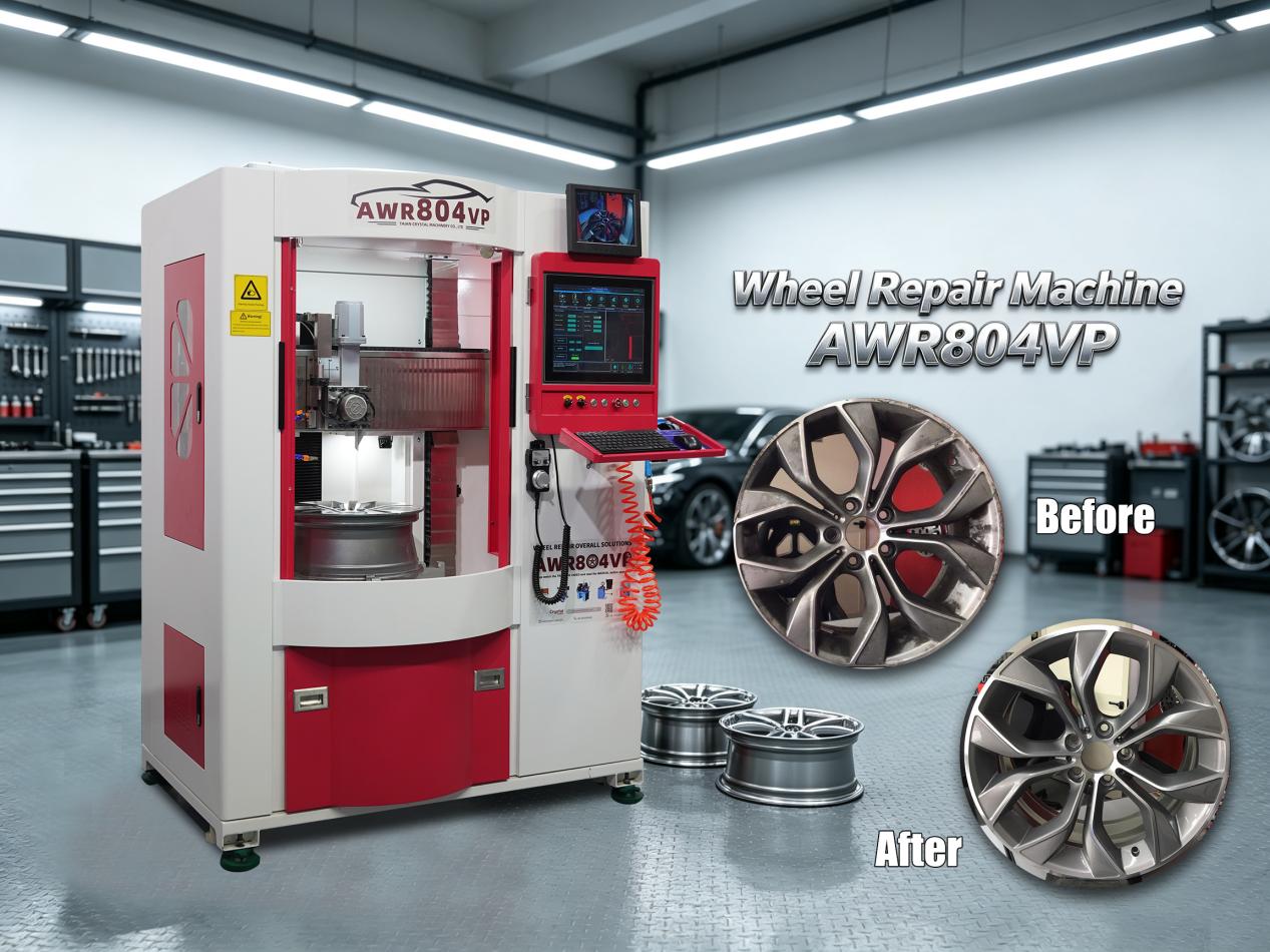Wheel repair machine helps you stand out from the competition