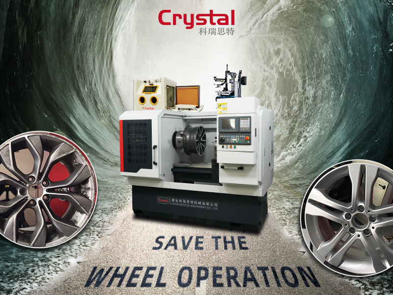 Wheel repair machine is an integral part of a wheel repair shop