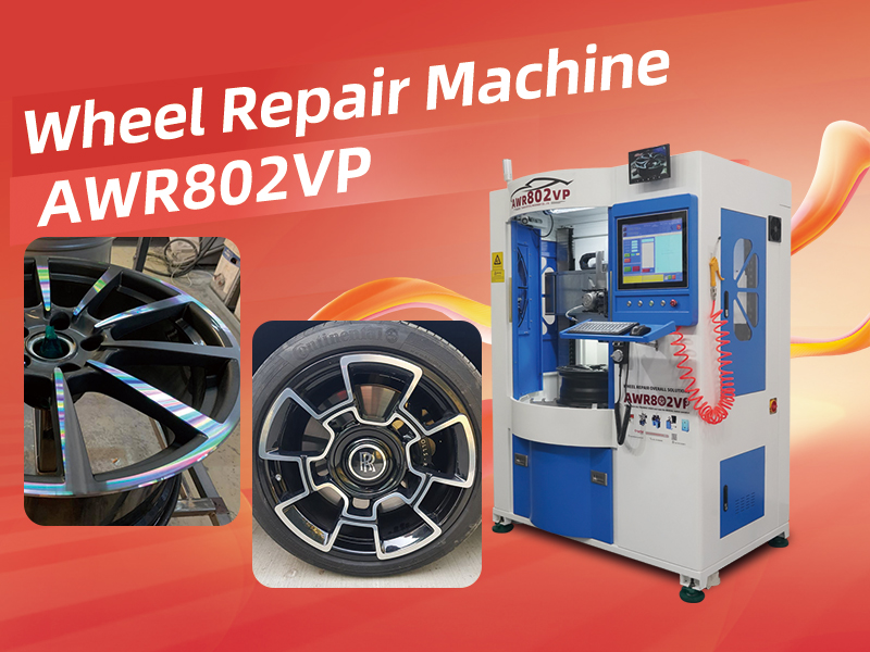 Wheel repair machine is the secret to make old wheels look brand new