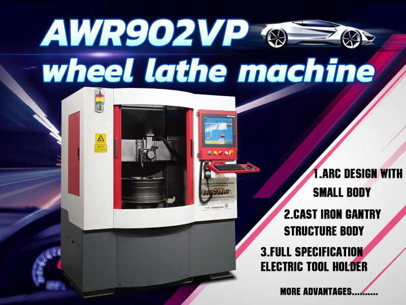 Wheel repair machine keeps your wheels looking as new