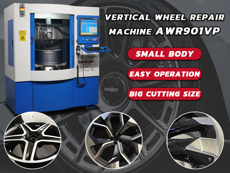 Wheel repair machine makes your alloy wheels to their pristine condition