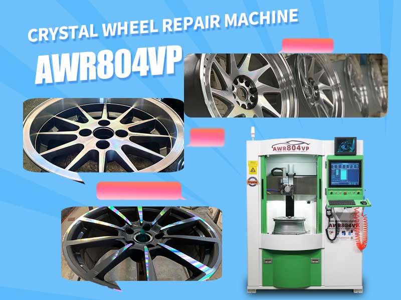 Why choose taian crystal diamond cut wheel repair machine