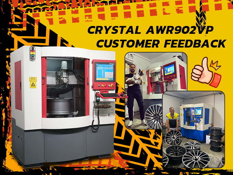 Why choose Taian Crystal wheel repair CNC machine