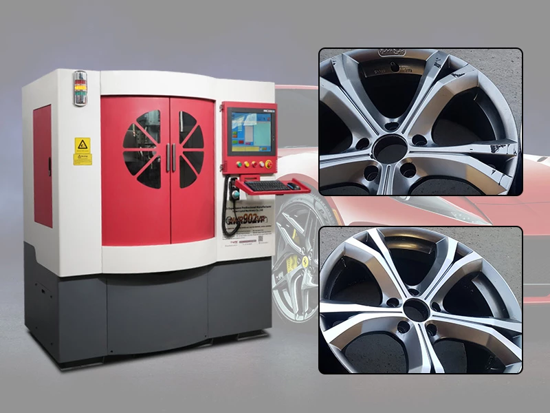 Why our wheel repair machine can help you a lot