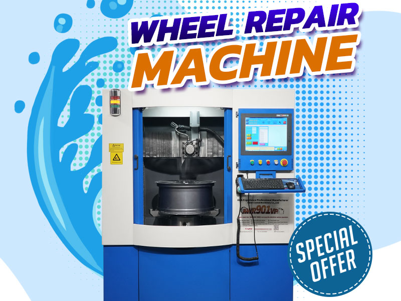 Widely used of wheel repair machine through the world